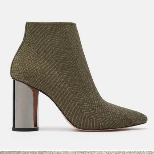 Stivaletti zara tessuto con - in,