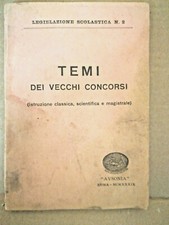 Temi Dei Vecchi concorsi