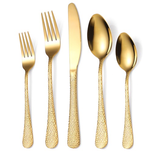 Set posate pezzi acciaio - set,