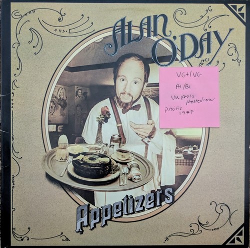 Alan day appetizers vinyl - o'day,