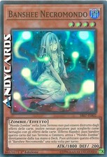 BANSHEE NECROMONDO • (Necroworld Banshee) • Super R • SR07 IT002 • 1Ed • Yugioh!