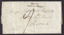 Italy Austria pre stamp cover