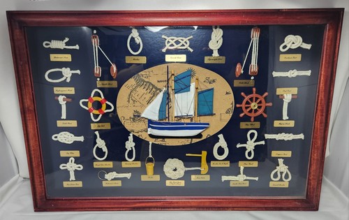 Scatola ombra nautica vintage - scatola,