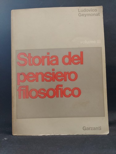 Storia del pensiero - del, filosofico