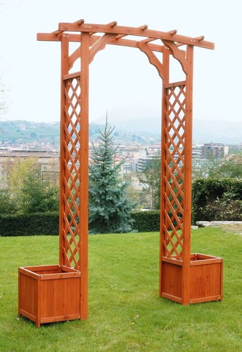 Arco giardino legno - in,