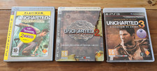 PS3 Uncharted 1 2 3 Drake's