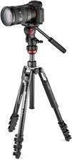 Treppiede video da viaggio Manfrotto Befree Live in alluminio con giunto sferico