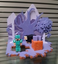 Lotto bundle figure videogiochi Minecraft Terraria Corruption Biome Xbox Ps2 set