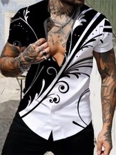 Camisa Botones Moda Hombre