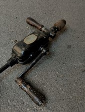 Trapano a manovella a mano antico vintage  GERMAN Anni 50 Funzionante Ferro