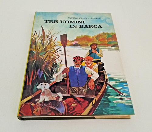 Libro tre uomini - tre, barca