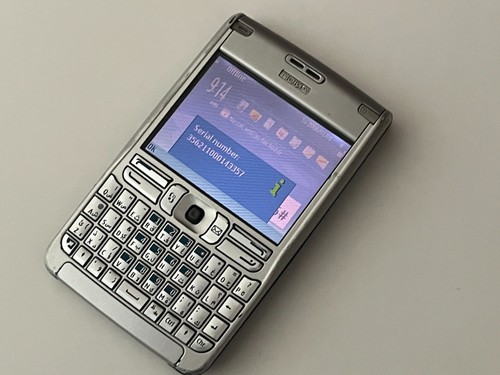 Raro nokia e61 colore argento - colore,