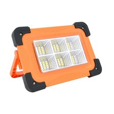 Faro LED Portatile 30W Ricaricabile con Batteria 9000mAh USB Solare SOS