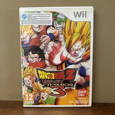 DRAGONBALL Z Budokai Tenkaichi 3 Wii PAL ITA Nintendo Wii WiiU COMPLETO