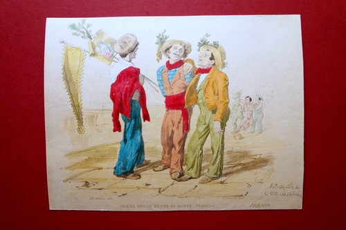 Scena delle feste monte - delle,