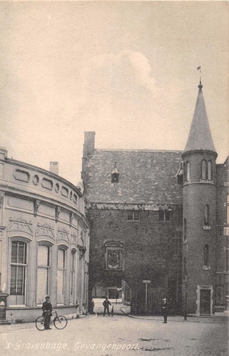 Cartolina gevangenpoort aia - cartolina, l'aia