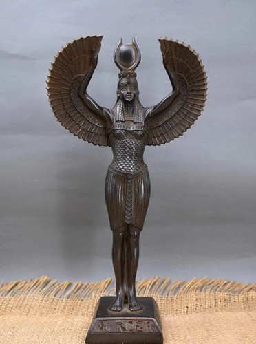 Rara statua iside alata - rara,