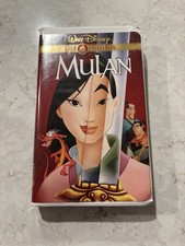 Mulan vhs 2000 walt - vhs, disney