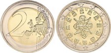 Portogallo euro moneta - 2,