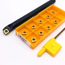 KIT INSERTI UTENSILE INTERNO BARENO BARENATORE PER TORNIO UTENSILI TORNITURA