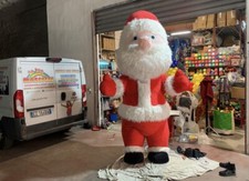 Mascotte gonfiabile babbo - mascotte,