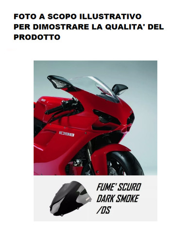 Cupolino fabbri fume scuro - cupolino, per
