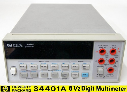 Multimetro agilent 34401a - agilent,