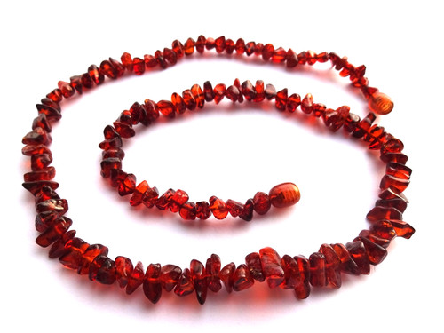 Collana realizzata ambra - collana, in