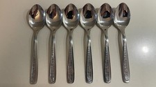 Set 6 Cucchiaini Acciaio Inox