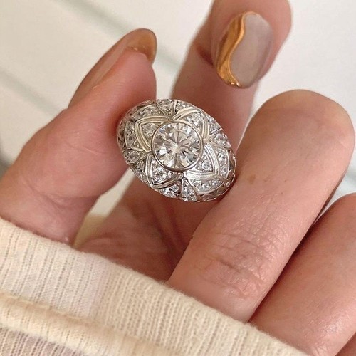 Anello donna color argento con - color,