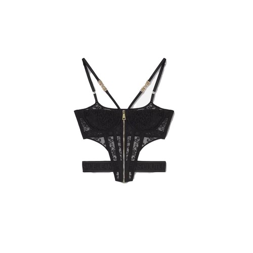 Top donna nero versace - top,