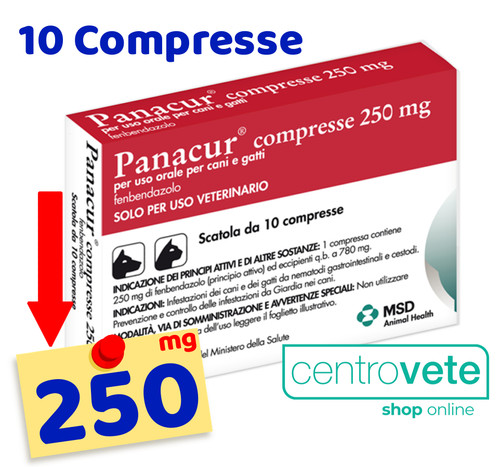 Panacur 250 cpr - panacur, 10