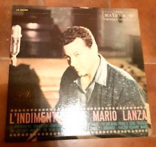 MARIO LANZA - L'INDIMENTICABILE (RCA VICTOR) LM 20098 DISCO 33 GIRI VINILE LP 