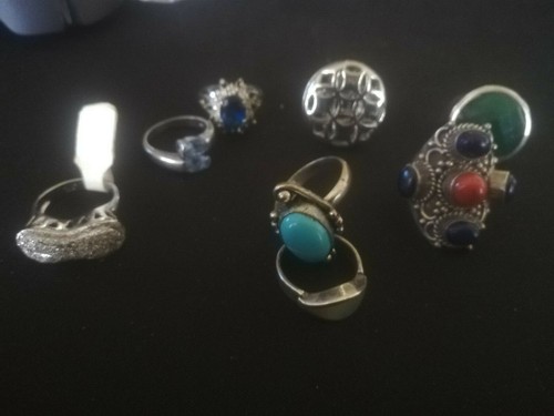 Lotto anelli argento - anelli,