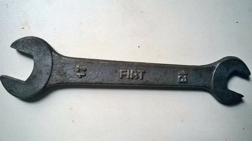 Chiave meccanica fiat vintage - chiave,