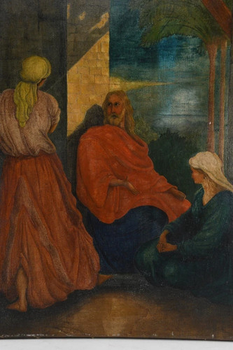 Dipinto olio fiammingo - olio,