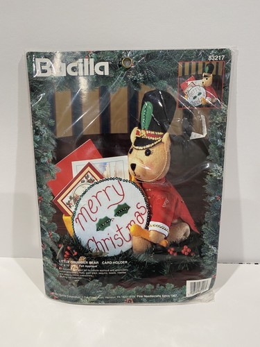 Vintage bucilla natale - vintage, feltro