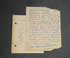 Abel LEFRANC - CARTE LETTRE