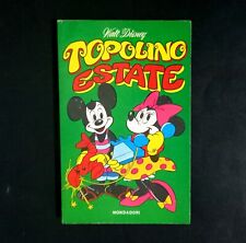 CLASSICI DISNEY prima serie. TOPOLINO ESTATE - 1971 - DA EDICOLA. Leggi descr