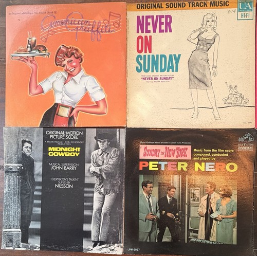 Movie soundtrack lot - lp,