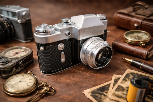 Macchina fotografica vintage