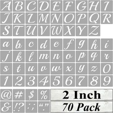 Stencil lettera alfabeto - stencil, 2