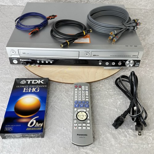 Panasonic dmr es35v vhs dvd - panasonic,