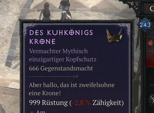 Cowcrown diablo mythic - diablo,
