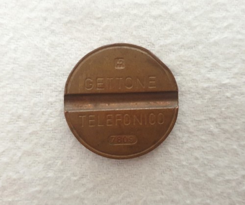 Gettone telefonico italia - gettone,