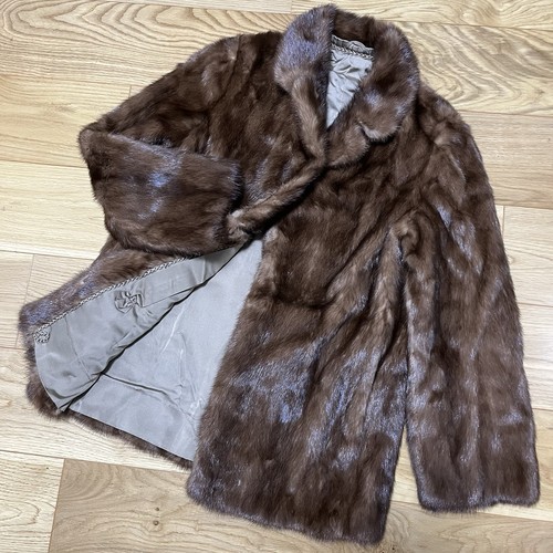 Cappotto vera pelliccia di - in,