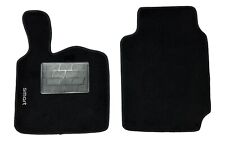 Tappetini Auto compatibili Smart 450/451,in Moquette Nera, Bordino antiscivolo