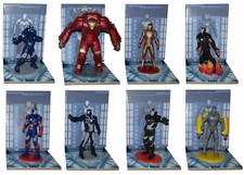 Iron Man 3 Sala delle Armature Serie Completa 8 Personaggi