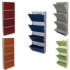 Scarpiera 4 ante in plastica