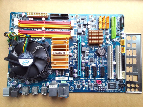 Gigabyte ep45 ds3l cpu - +,